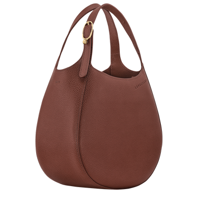 Le Foulonné Handbag S, Coffee