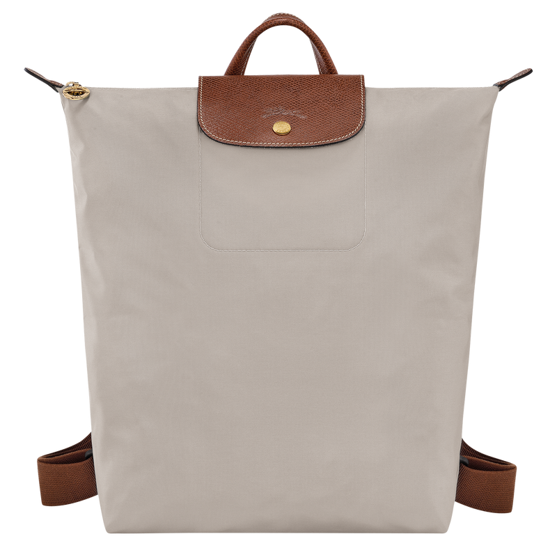 Le Pliage Original M Backpack , Pebble - Canvas  - View 1 of  6