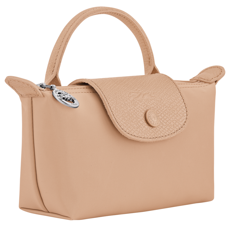 Le Pliage One Pouch , Beige - Canvas  - View 2 of  5