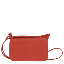 Le Foulonné Wallet on chain , Blush - Leather