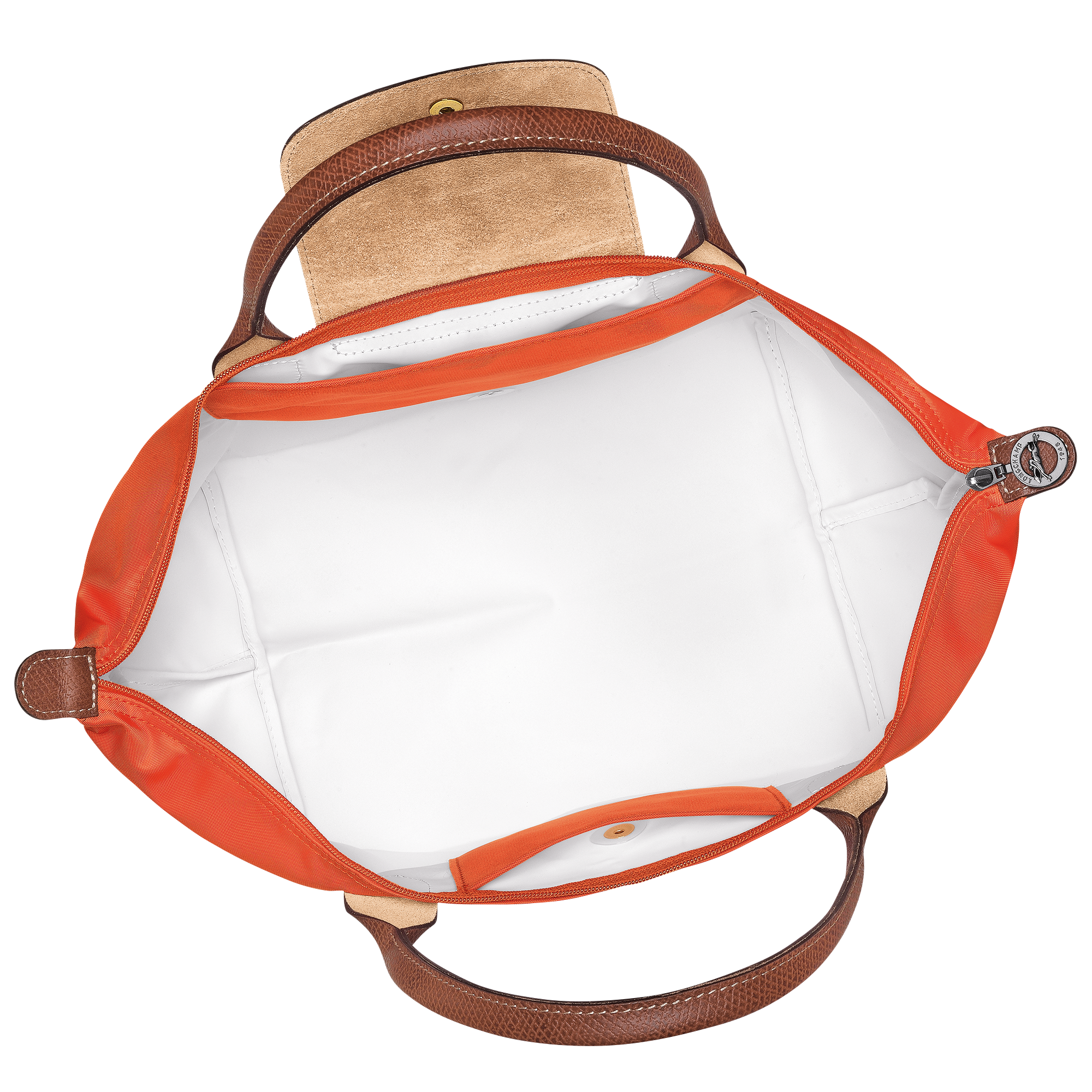 Handbag M, Orange - View 5 of
7 - zoom in Le Pliage Original Handbag M, Orange