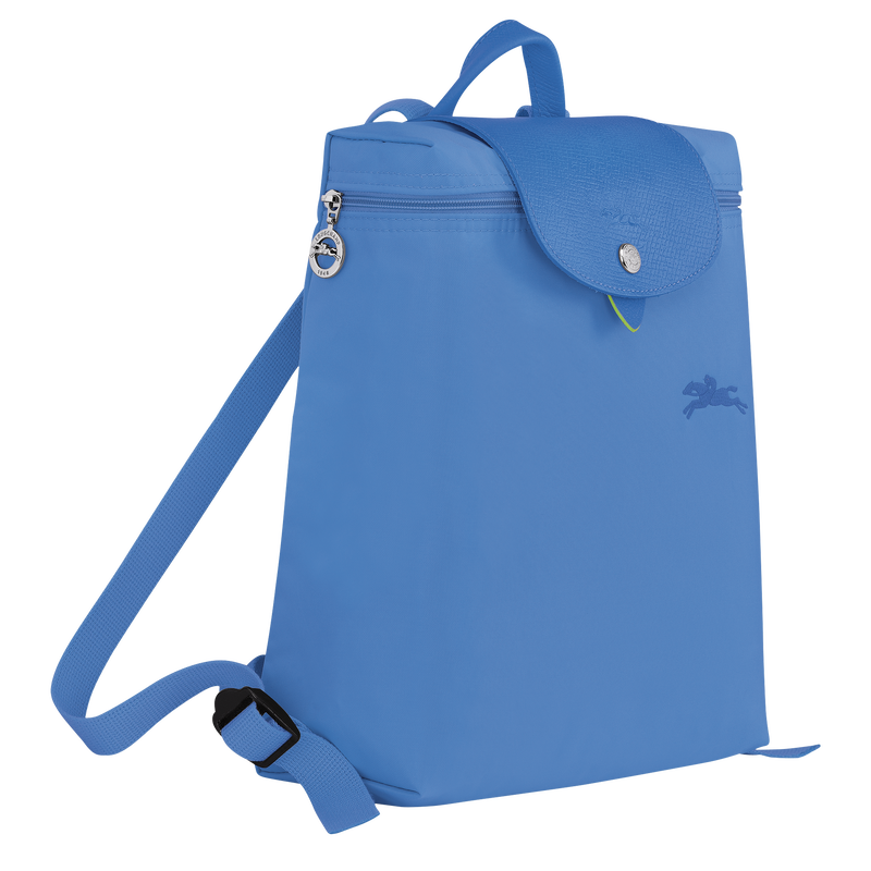 Le Pliage Green M Backpack , Cornflower - Recycled canvas  - View 3 of  5