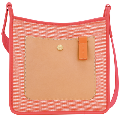 Le Foulonné S Crossbody bag , Tomato - Canvas