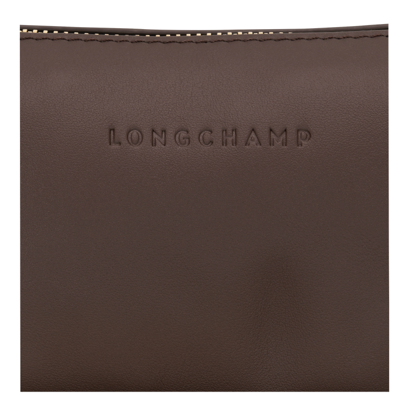 Looong M Shoulder bag , Mocha - Leather  - View 6 of  7