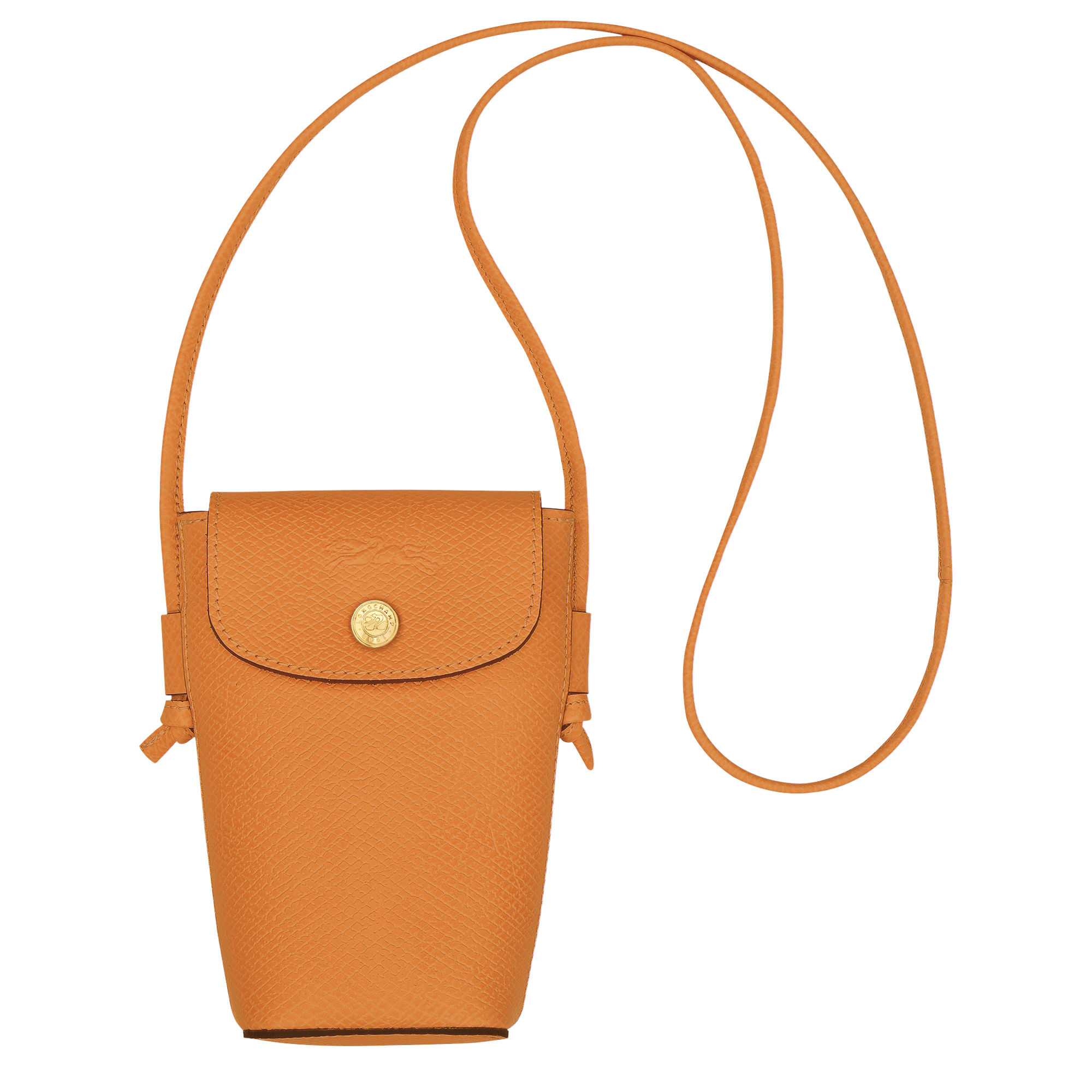 Phone case with leather lace, Apricot - View 1 of
3 - zoom in Épure Phone case with leather lace, Apricot