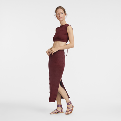 Midi skirt , Sienna - Knit