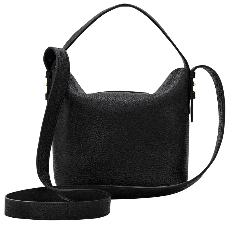 Le Cadence L Bucket bag , Black - Leather  - View 3 of  5