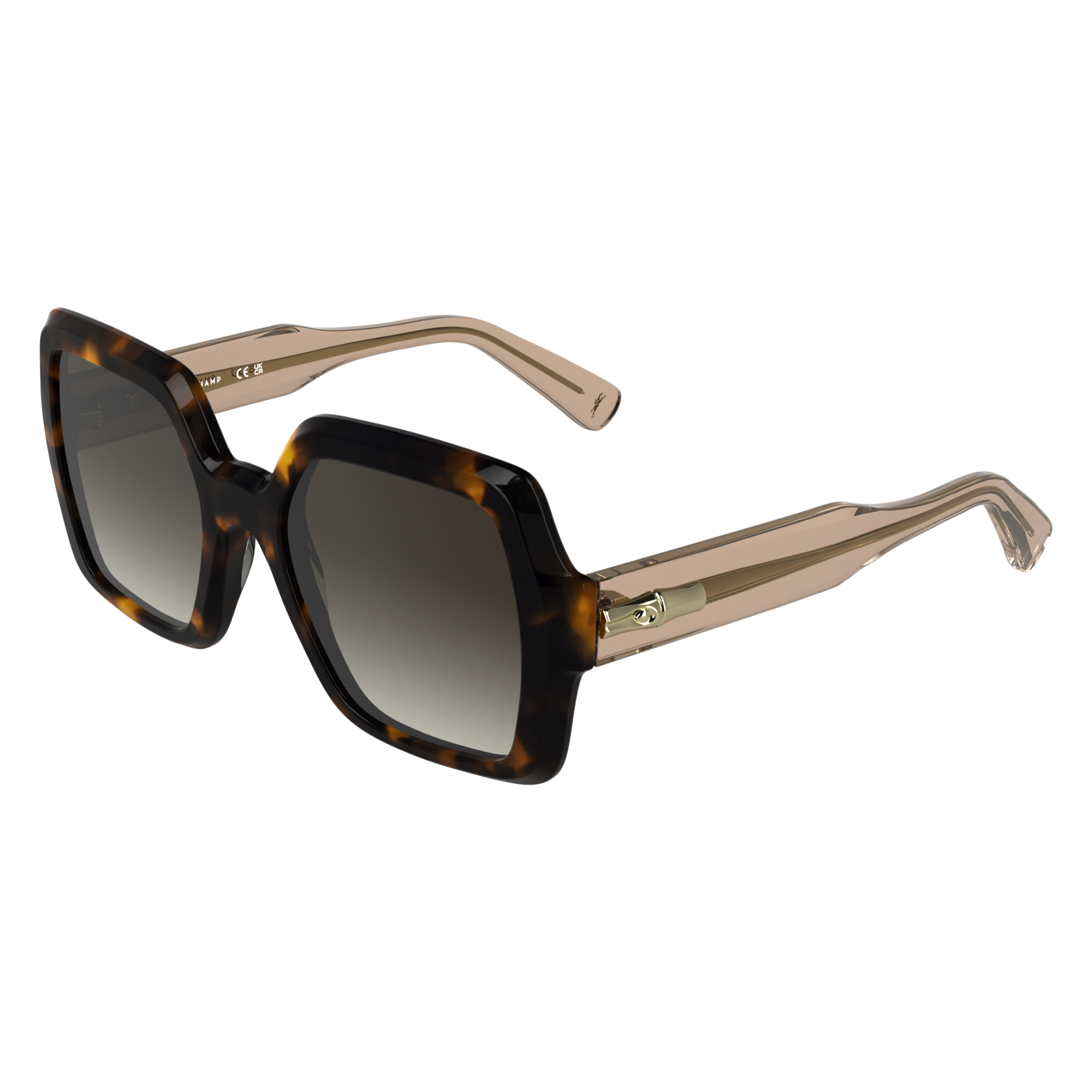 Sunglasses, Havana Brown - View 2 of 
        2 - zoom in null Sunglasses, Havana Brown