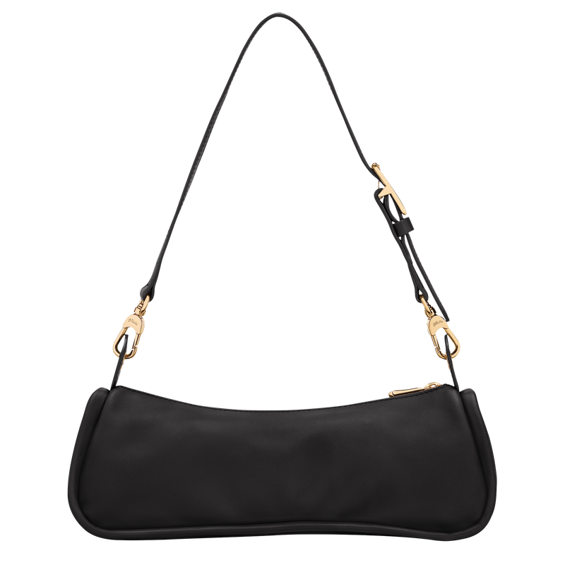 Looong M Shoulder bag , Black - Leather  - View 4 of  7