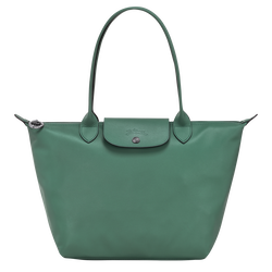 Le Pliage Xtra M Tote bag , Sage - Leather