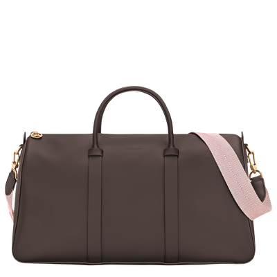 Daylong Chevron S Travel bag , Mocha - Leather