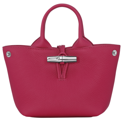 Le Roseau Handbag XS, Beetroot