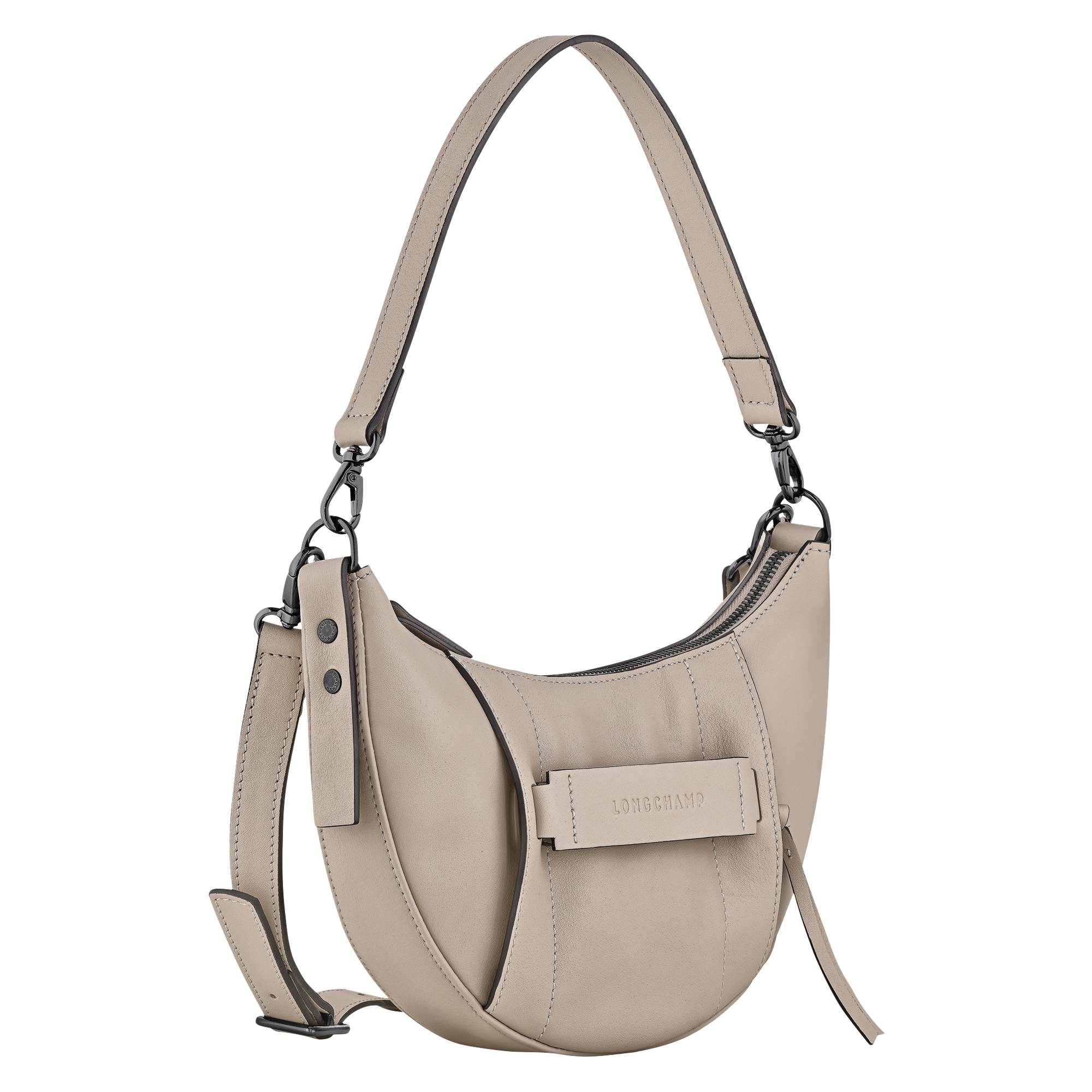 Crossbody bag S, Clay - View 3 of
4 - zoom in Longchamp 3D Crossbody bag S, Clay