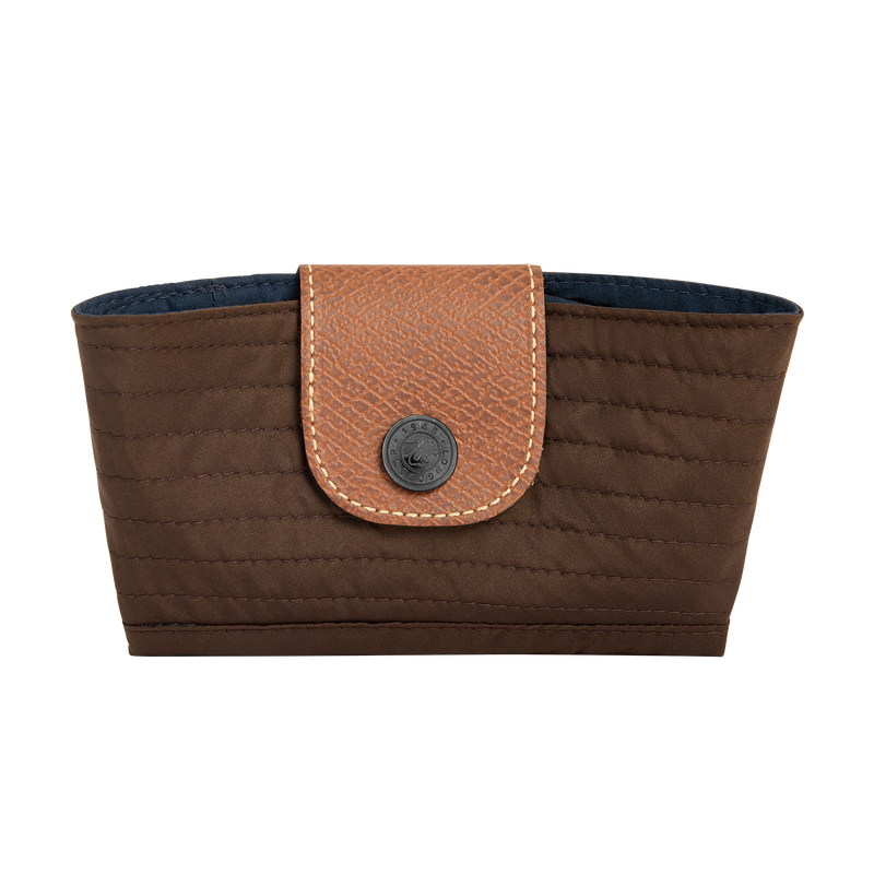 Reversible bucket hat , Mocha/Navy - Techno taffeta  - View 2 of  2