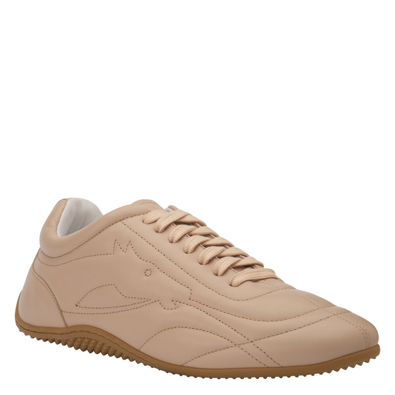 On-The-Go Sneakers , Cream - Leather  - View 3 of  7