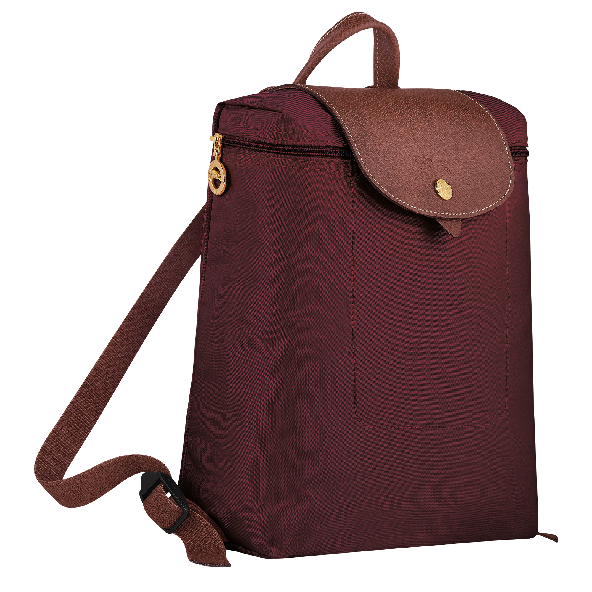Backpack, Burgundy - View 2 of
6 - zoom in Le Pliage Original Backpack, Burgundy