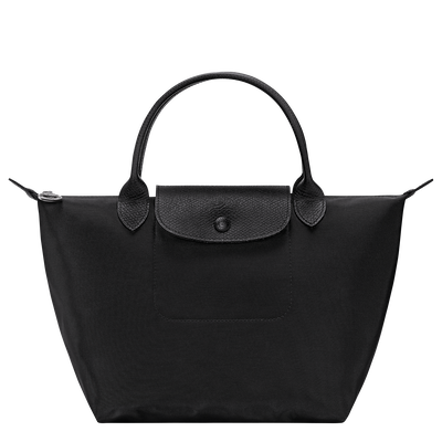 Le Pliage One S Handbag , Black - Recycled canvas