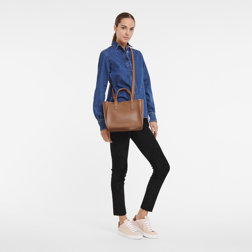 Caramel tote on sale bag