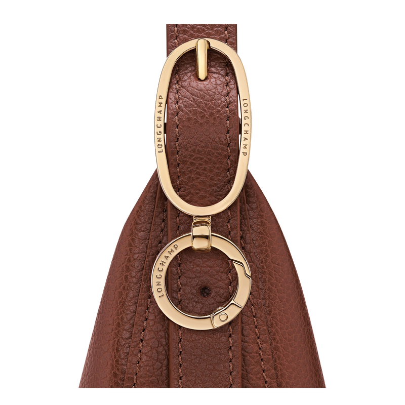 Le Foulonné S Crossbody bag , Coffee - Leather  - View 6 of  6