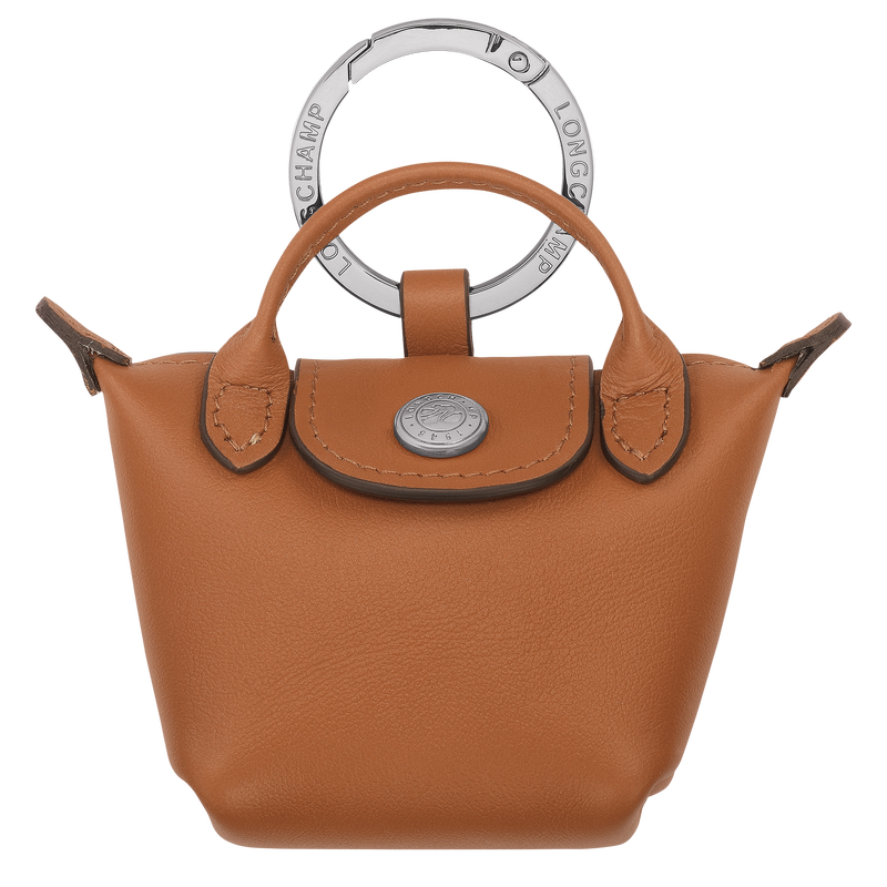 Le Pliage Xtra Key ring , Cashew - Leather  - View 1 of  1