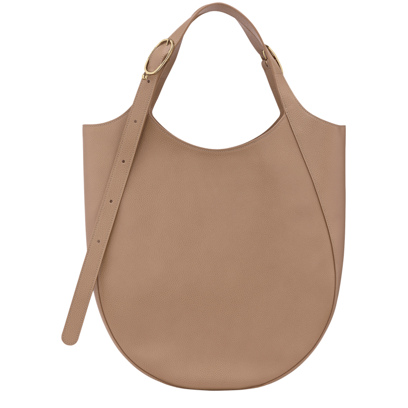 Le Foulonné XL Tote bag , Biscuit - Leather  - View 4 of  6