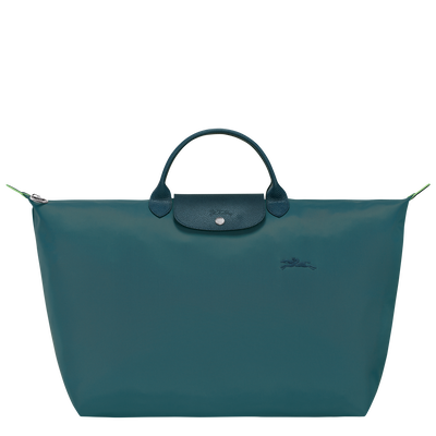 Le Pliage Green Travel bag L, Peacock