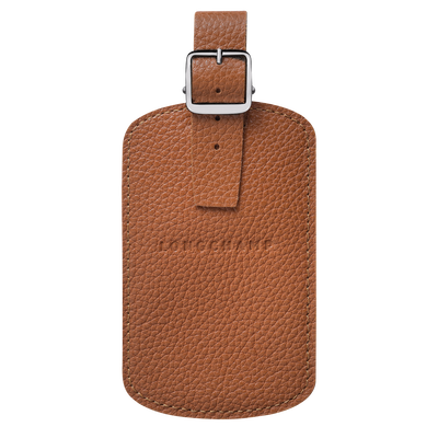 Le Foulonn&eacute; Luggage tag , Caramel - Leather
