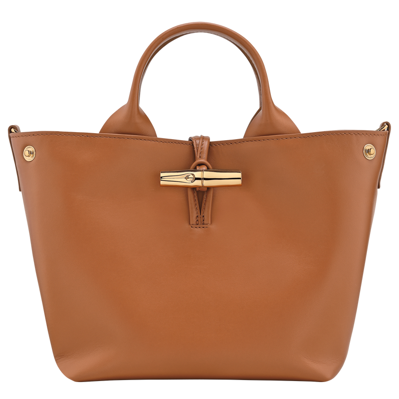 Le Roseau S Handbag , Cashew - Leather  - View 1 of  7