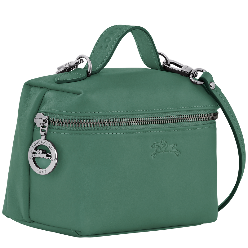 Le Pliage Xtra XS Vanity , Sage - Leather  - View 3 of  5