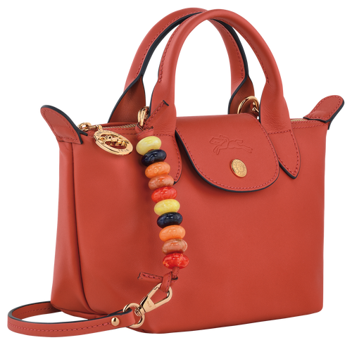 Le Pliage Xtra XS Handbag , Sienna - Leather - View 3 of  7