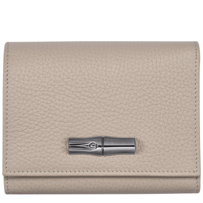 Le Roseau Essential Wallet , Clay - Leather