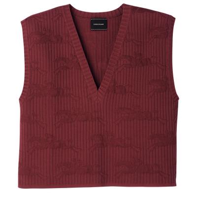 Sleeveless sweater , Sienna - Knit