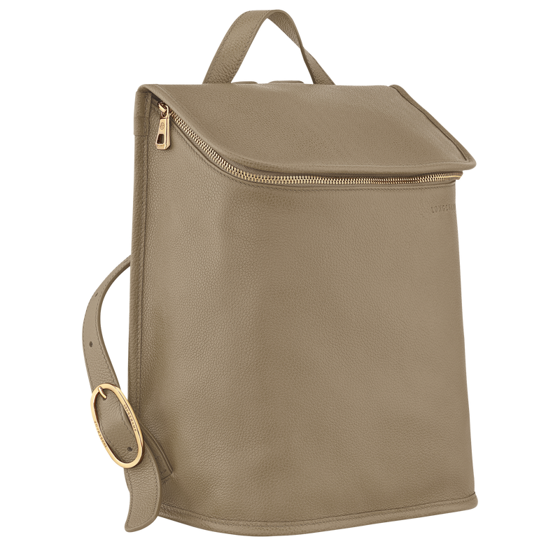 Le Foulonn&eacute; M Backpack , Lichen - Leather  - View 3 of  7