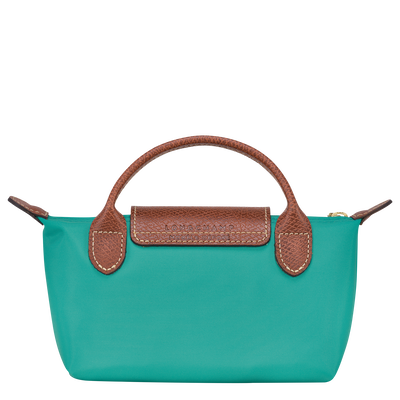 Le Pliage Original Pouch with handle, Turquoise