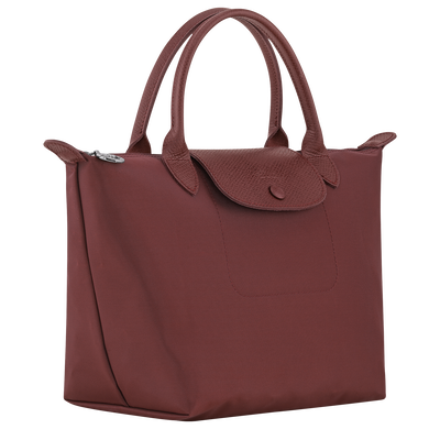 Le Pliage One S Handbag , Burgundy - Canvas