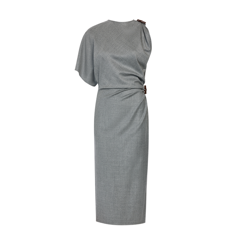 Dress , Grey - Flannel  - View 1 of  3