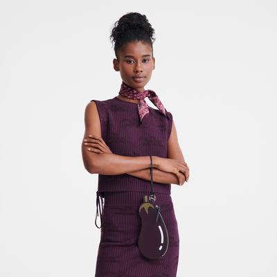 Longcharm Eggplant clutch, Eggplant