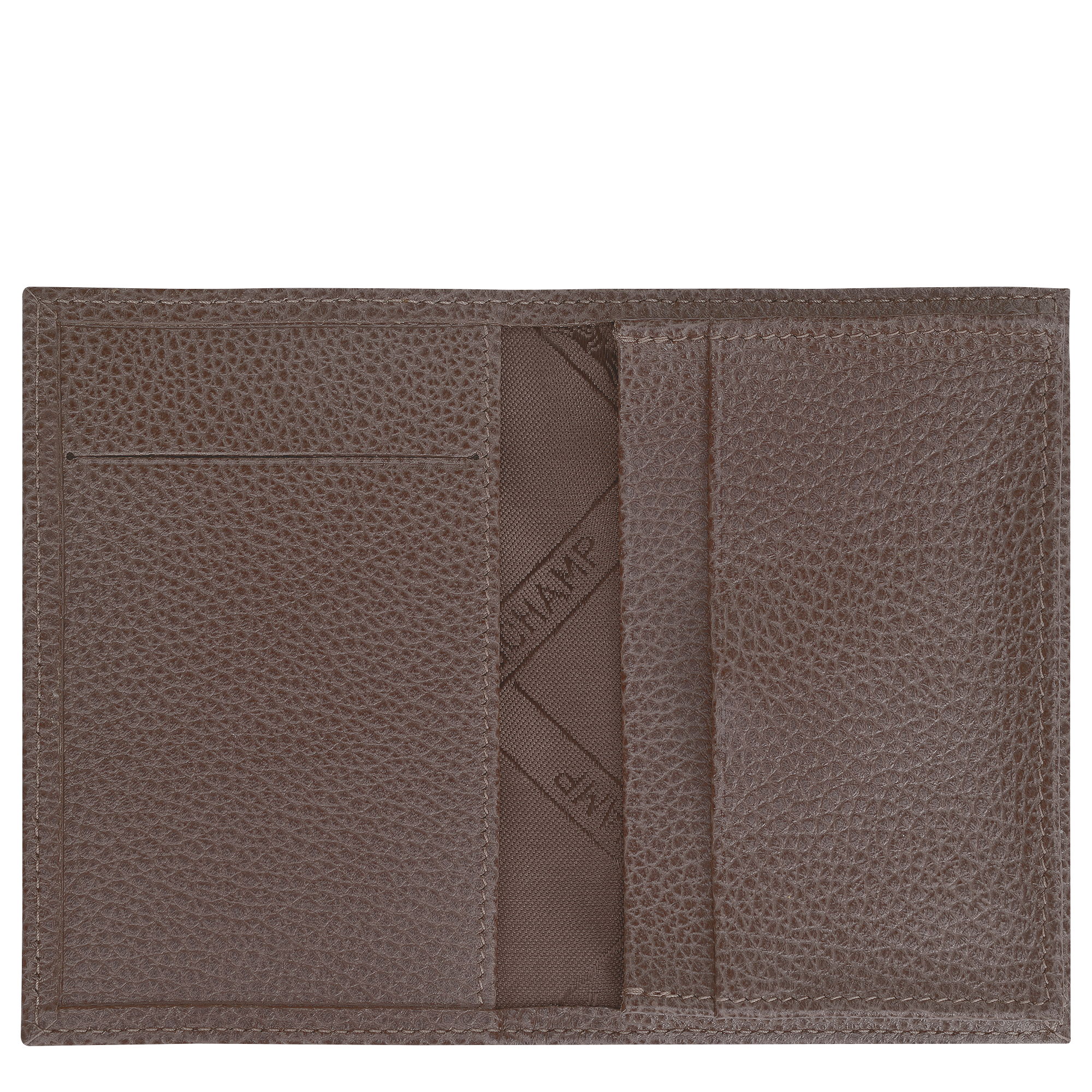 Le Foulonn&eacute; Card holder, Taupe