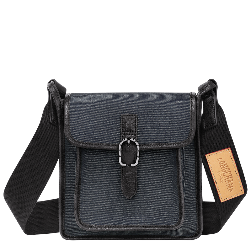 Le Foulonné S Crossbody bag Navy Canvas Longchamp TH