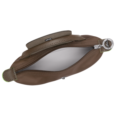 Le Pliage Green Pouch with handle, Terra