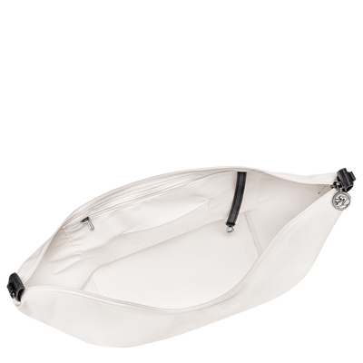 Le Slouchy Hobo bag M, White