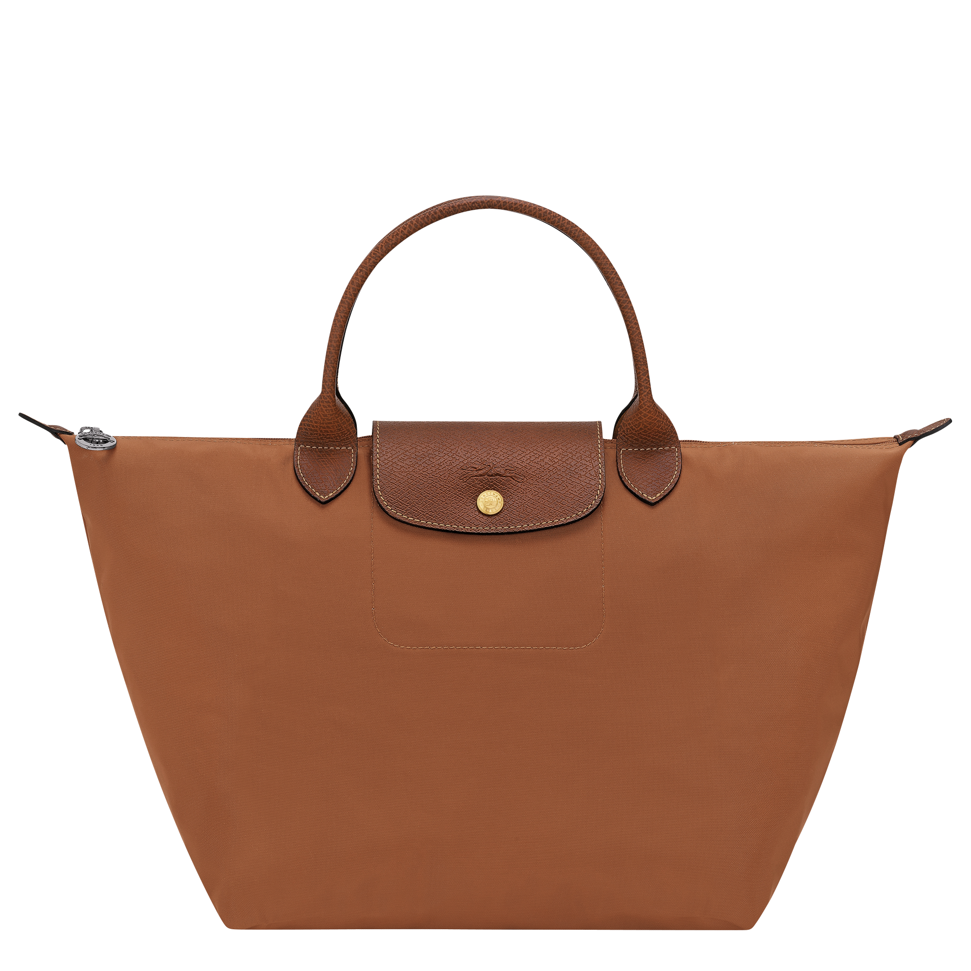 Le Pliage Original Handbag M, Cognac