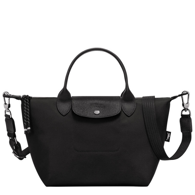 Le Pliage Energy S Handbag , Black - Recycled canvas  - View 1 of  6 Le Pliage Energy S Handbag , Black - Recycled canvas  - View 1 of  6