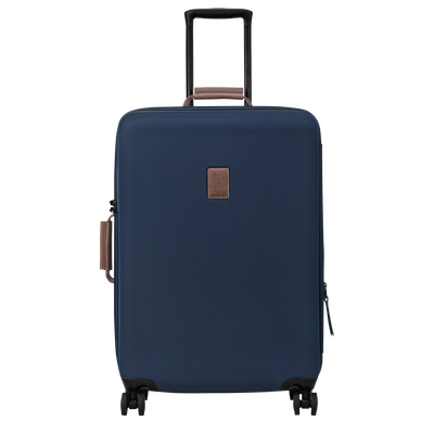 Boxford L Suitcase , Blue - Recycled canvas