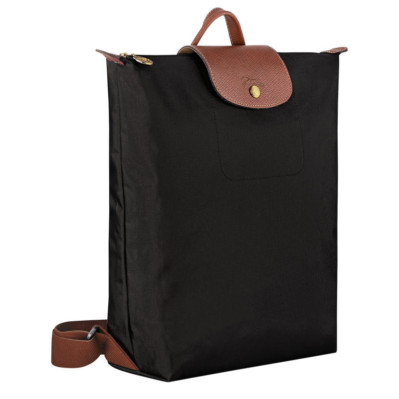Le Pliage Original M Backpack , Black - Canvas  - View 3 of  7