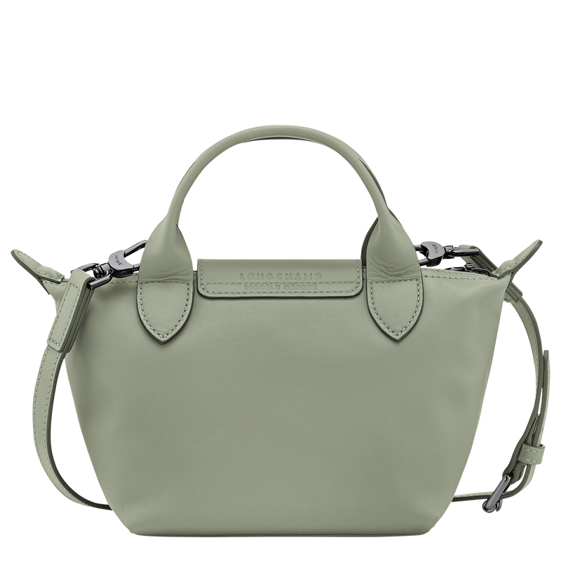Le Pliage Xtra XS Handbag , Tundra - Leather  - View 3 of  5