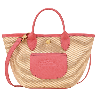 Le Pliage Collection XS Basket bag , Blush - Canvas