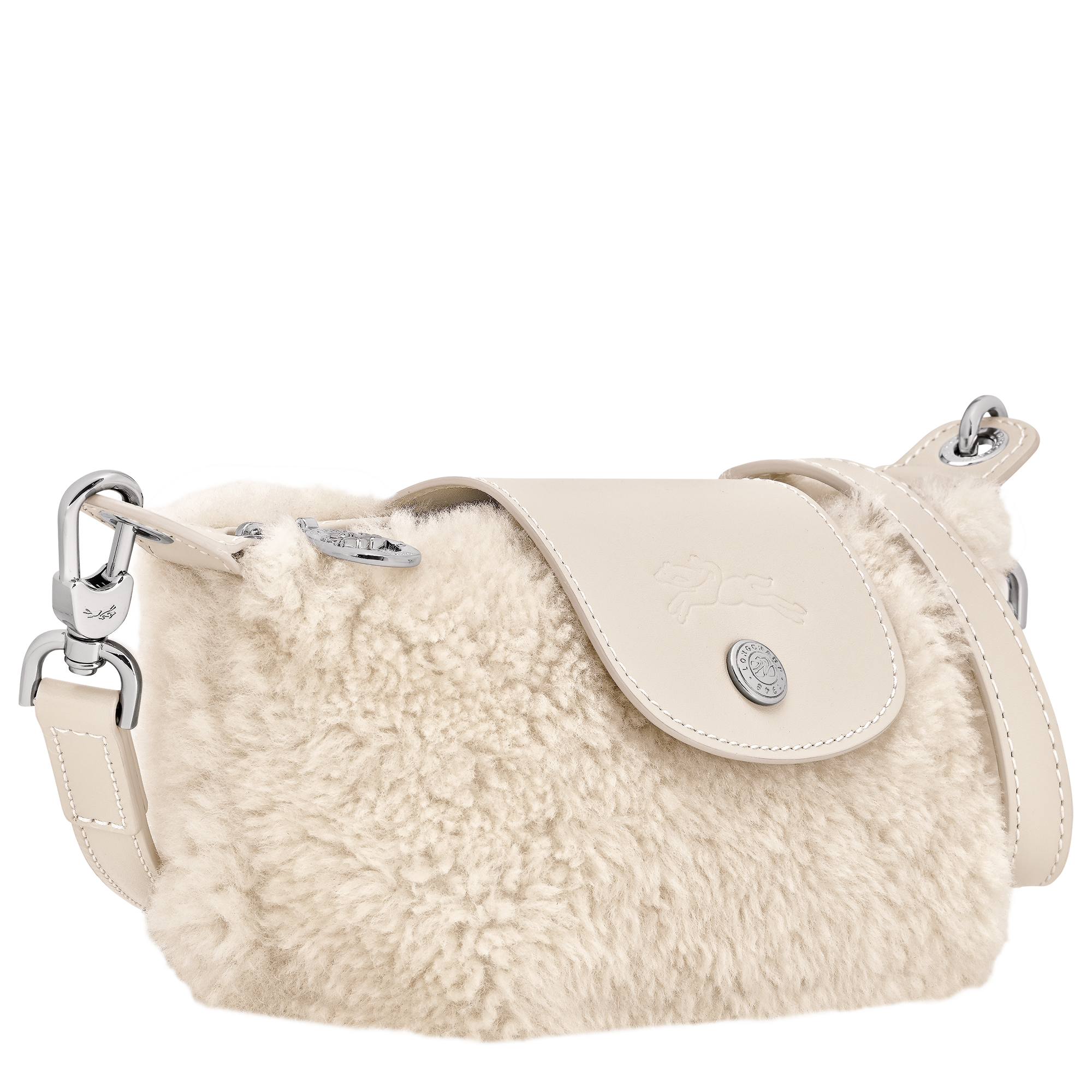 Pouch XS, Ecru - View 3 of
5 - zoom in Le Pliage Xtra Pouch XS, Ecru