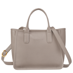 Le Foulonné M Tote bag , Turtledove - Leather