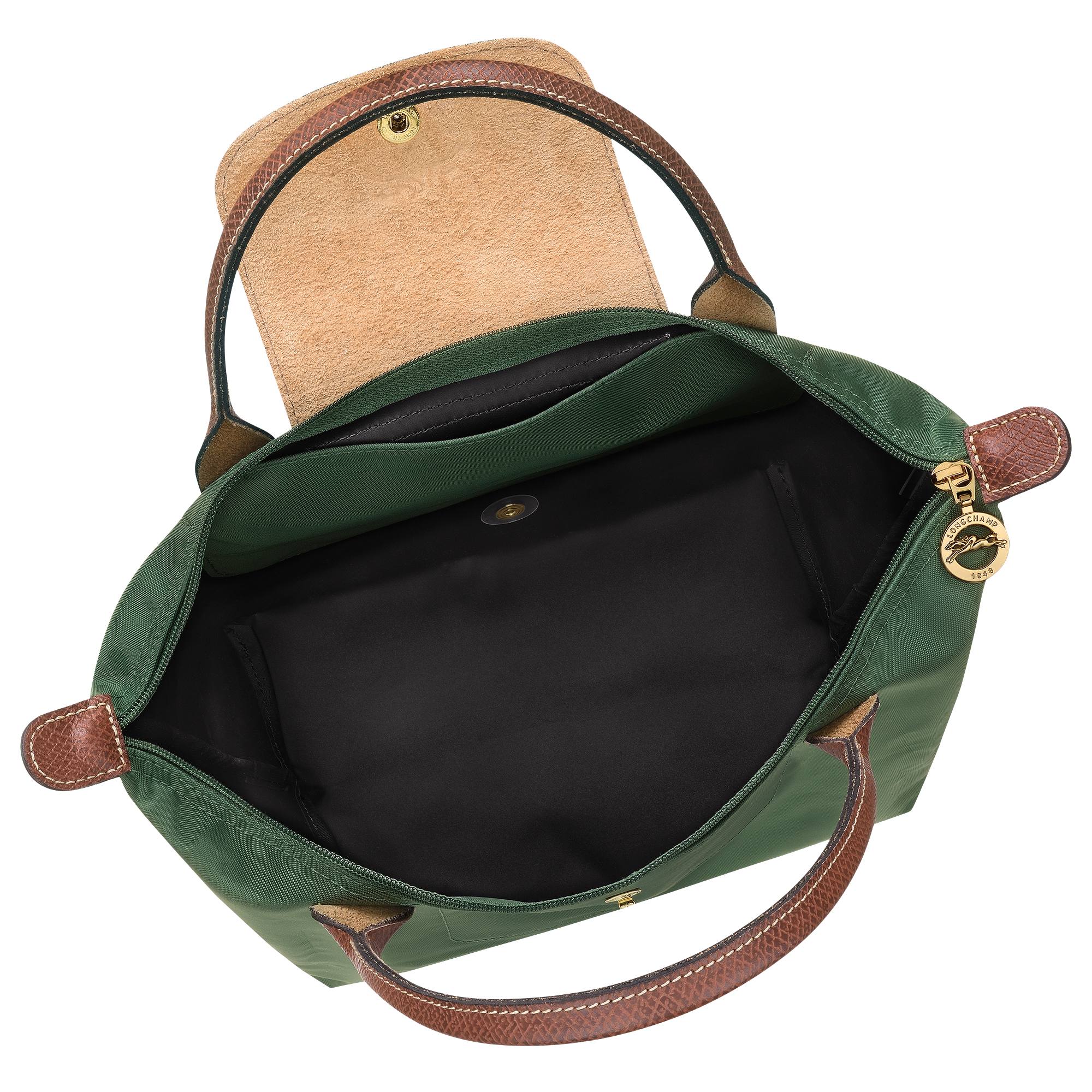 Handbag S, British Green - View 5 of
7 - zoom in Le Pliage Original Handbag S, British Green